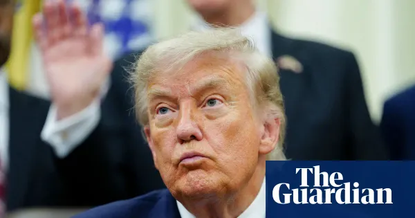 Trump threatens 100% tariff on European countries imposing digital tax — World news | The Guardian