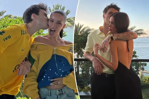 Cruz Beckham sparks engagement rumors after Jackie Apostel flashes ring — Pagesix