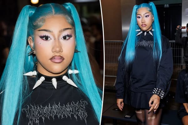 North West, 13, shows off new lip piercings at Paris Fashion Week — Pagesix