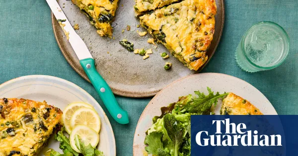 Meera Sodha’s vegetarian spinach, pea and cheddar frittata — Lifestyle | The Guardian