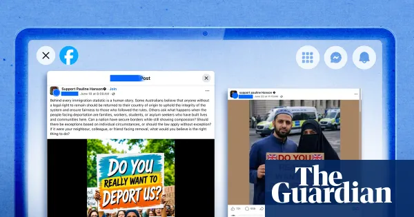 One Nation Facebook groups run by foreign 'meme factories' monetising content — World news | The Guardian