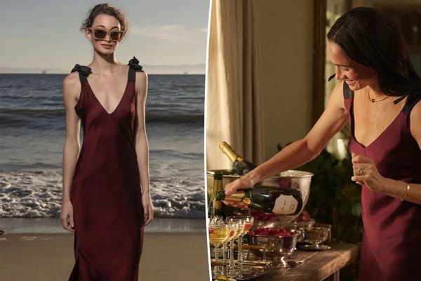 Meghan Markle's Heidi Merrick slip dress is back in stock — Pagesix