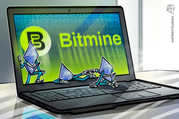 Bitmine ETH Holdings Reach 5.7M After Joining Russell 1000 — Cointelegraph.com News